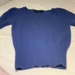 Zara short sleep sweater